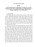 skkn sử DỤNG HÌNH ẢNH và sơ đồ để dạy có HIỆU QUẢ văn bản NGHỊ LUẬN “về LUÂN lí xã hội ở nước TA” (TRÍCH đạo đức và LUÂN lí ĐÔNG tây của PHAN CHÂU TRINH), TIẾT 104 TRONG CH