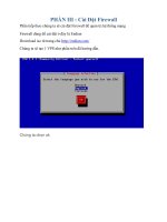 Hướng dẫn cài đặt Firewall Endian