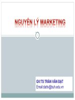 NGUYÊN LÝ MARKETING