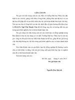 Nghiên cứu áp dụng phương pháp giá trị thu được EVM (earned value method) trong quản lý thi công xây lắp hạ tầng thuộc dự án xây dựng cơ sở mới trường đại học thủy lợi 