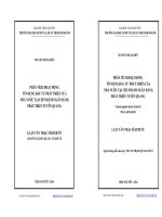 Phân tích lợi ích  chi phí dự án cầu Vàm Cống