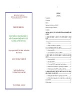 Phát triển các sản phẩm dịch vụ đối với doanh nghiệp nhỏ và vừa tại Ngân hàng Nông nghiệp và Phát triển Nông thôn Việt Nam