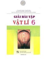 Hướng dẫn làm bài tập vật lý 6