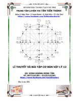 LÍ THUYẾT VÀ BÀI TẬP CƠ BẢN VẬT LÝ 12 TOÀN TẬP