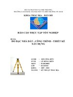BIA BAO CAO TOT NGHIEP CHUYÊN NGÀNH TRẮC ĐỊA