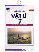 Hướng dẫn làm bài tập vật lý 7