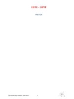 1  ESTE LIPIT FILE WORD ON THI HOA THPT 2017