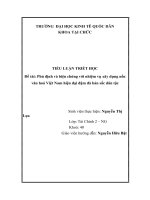 Phân tích vai trò và tác dụng của viêc sử dụng cơ cấu kinh tế nhiều thành phần trong nền kinh tế thị trường định hướng xã hội chủ nghĩa 