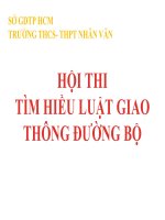 HỘI THI AN TOÀN GIAO THÔNG  (OLYMPIA)