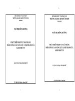 Phát triển dịch vụ ngân hàng nhằm nâng cao năng lực cạnh tranh của SGD II Ngân hàng công thương Việt Nam