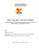 Hoàn thiện công tác quản trị nguồn nhân sự tại trung tâm đào tạo quản trị mạng và an ninh quốc tế athena