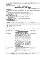 GIÁO ÁN ÂM NHẠC 9 CỰC CHUẨN