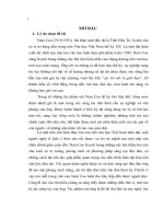thế giới nghệ thuật Sống Mòn của Nam Cao