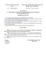 36. Quy che quan ly su dung quy phuc loi quy khen thuong