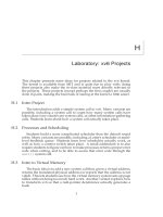 Laboratory: xv6 Projects
