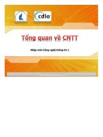 BÀI GIẢNG NHẬP môn CÔNG NGHỆ THÔNG TIN 
