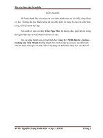 Báo cáo thực tập tốt nghiệp tại công ty TNHH điện tử   tin học –tự động hóa tiến thành