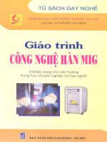 GIÁO TRÌNH CÔNG NGHỆ hàn MIG 
