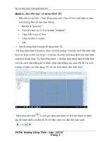 báo cáo thực hành  CAD CAM CNC 