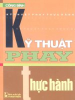 KỶ THUẬT PHAY THỰC HÀNH 