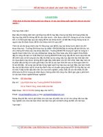 Đề thi hữu ích dành cho sinh viên Hóa học