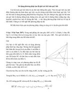 pp toa do bai toan quy tich