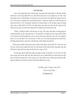 Báo cáo thực hành CAD CAM CNC