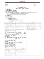 Giáo án toán hình học 6 học kì 2 20162017