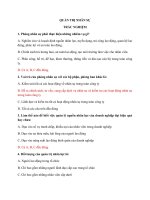 QUẢN TRỊ NHÂN sự 