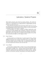 Laboratory: Systems Projects