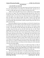 Bao cao thuc tap chuyen de LUONG cong ty CP quang minh