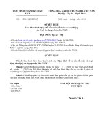 1. Quy che co cau to chuc va hoat dong QTDND