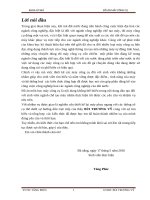 TÍNH TOÁN THIẾT kế máy PHAY NGANGTRÊN cơ sở máy 6h82