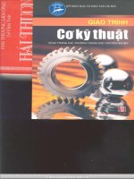 GIÁO TRÌNH cơ kỷ THUẬT   NXB hà nội 