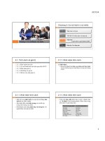 hành vi tổ chứcChương 2Tính cách