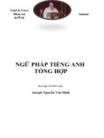 NGỮ PHÁP TIẾNG ANH TỔNG HƠP