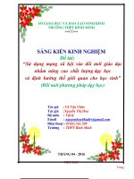 skkn sử  dụng  mạng  xã  hội  vào  đổi  mới  giáo  dục  nhằm  nâng  cao  chất  lượng dạy  học  và  định  hướng  thế  giới  quan  cho  học  sinh 