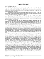 skkn xây dựng một số hình thức và chương trình hoạt động ngoại khoá hoá học ở trường trung học phổ thông 