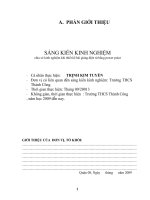 skkn chia xẻ kinh nghiệm khi thiết kế bài giảng điện tử bằng power point 