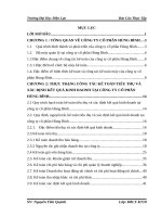 THỰC TRẠNG CÔNG TÁC KẾ TOÁN TIÊU THỤ VÀ XÁC ĐỊNH KẾT QUẢ KINH DAONH TẠI CÔNG TY CỔ PHẦN HÙNG BÌNH