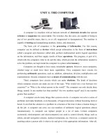 GIÁO TRÌNH TIẾNG ANH CÔNG NGHỆ THÔNG TIN