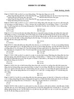 Cơ năng Luyện thi THPTQG 2016