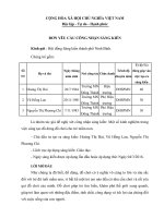 skkn một số kinh nghiệm trong việc sáng tạo đồ dùng đồ chơi cho trẻ mầm non 