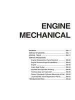 Engine mechanical system hyundai HD120 