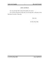 luận văn hoàn thiện công tác quản lý nợ  và cưỡng chế nợ thuế tai chi cục thuế huyên nghĩa đàn