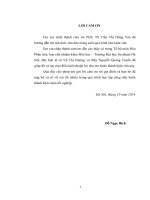 Luận văn thạc sĩ Hóa học: ĐÁNH GIÁ HÀM LƯỢNG MỘT SỐ KIM LOẠI NẶNG (Cu, Pb, Cd, Zn) TRONG RAU, RỄ VÀ NƯỚC TRỒNG RAU TẠI KHU VỰC NGOẠI THÀNH HÀ NỘI BẰNG PHƯƠNG PHÁP PHỔ HẤP THỤ NGUYÊN TỬ KHÔNG NGỌN LỬA