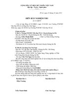 bien ban nghiem thu