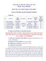 skkn đổi mới HÌNH THỨC tổ CHỨC TRÒ CHƠI dân GIAN NHẰM THU hút học SINH THAM GIA các HOẠT ĐỘNG đội tại  TRƯỜNG TIỂU học lý tự TRỌNG   TP  NINH BÌNH 