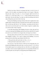 Về sự tồn tại nghiệm nguyên của một số dạng phương trình điôfan điôfan 