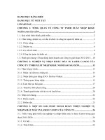 Nghiệp vụ nhập khẩu mặt hàng máy in laser canon bằng đường biển tại công ty TNHH xuất nhập khẩu ngôi sao sài gòn